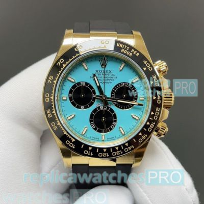 2025 NEW-Super Clone EWE Factory Rolex Daytona Tiffany Blue Swiss 4131 Automatic Watch 41mm